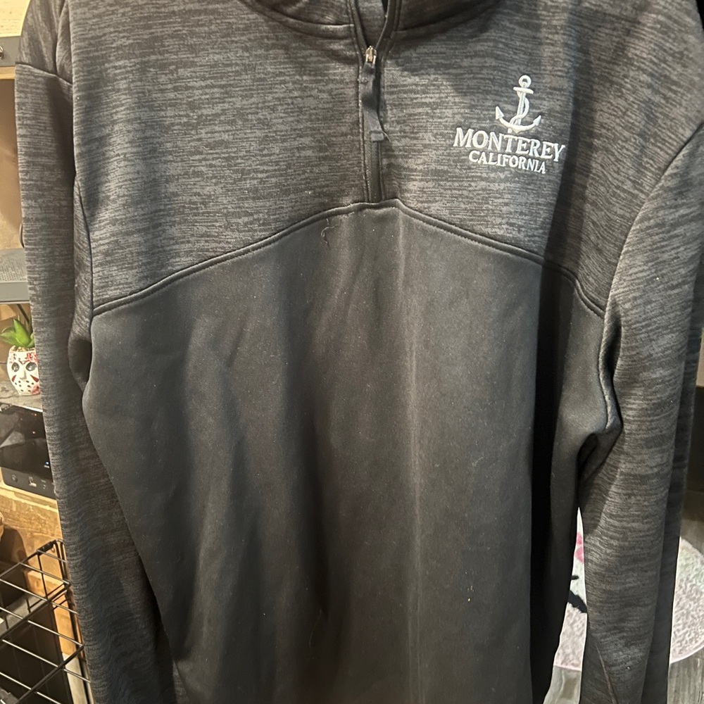 Monterey Bay Black and Gray Lightweight Jacket